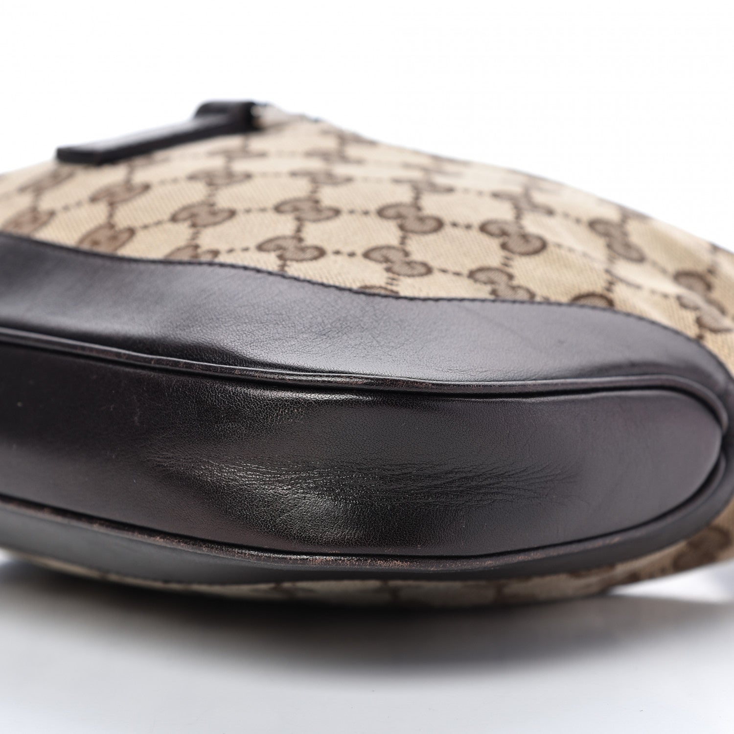 Gucci Monogram Small Jackie O Hobo Brown 7 of 9
