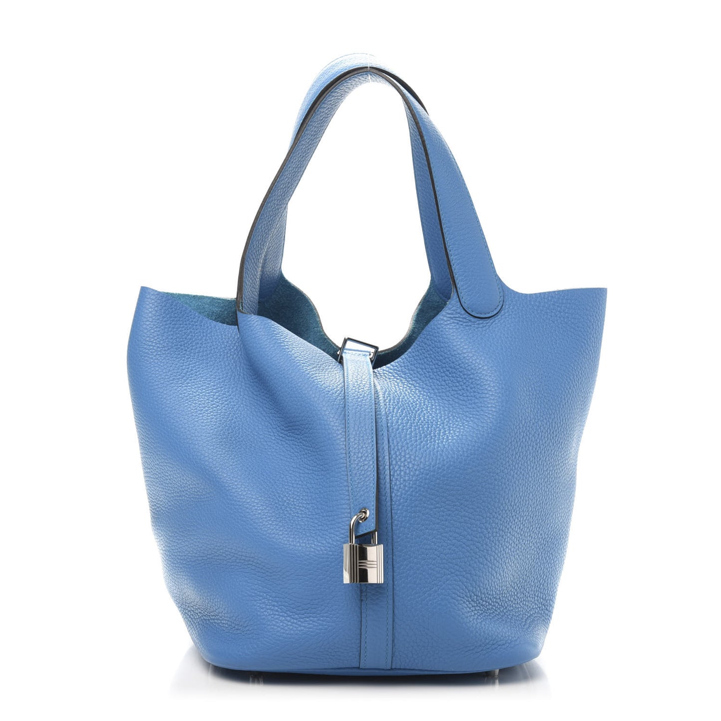 Taurillon Clemence Picotin Lock 26 GM Bleu Paradis
