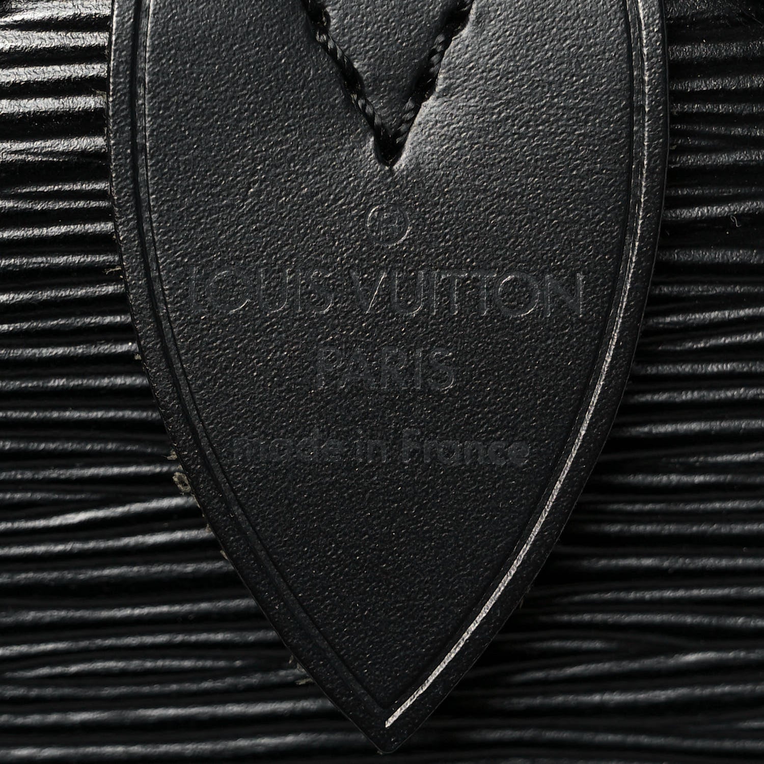 Louis Vuitton Epi Speedy 25 Black 6 of 9