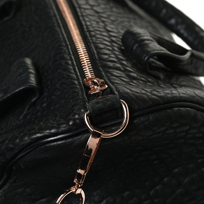Alexander Wang Pebbled Lambskin Rocco Black Rose Gold Hardware 16 of 16