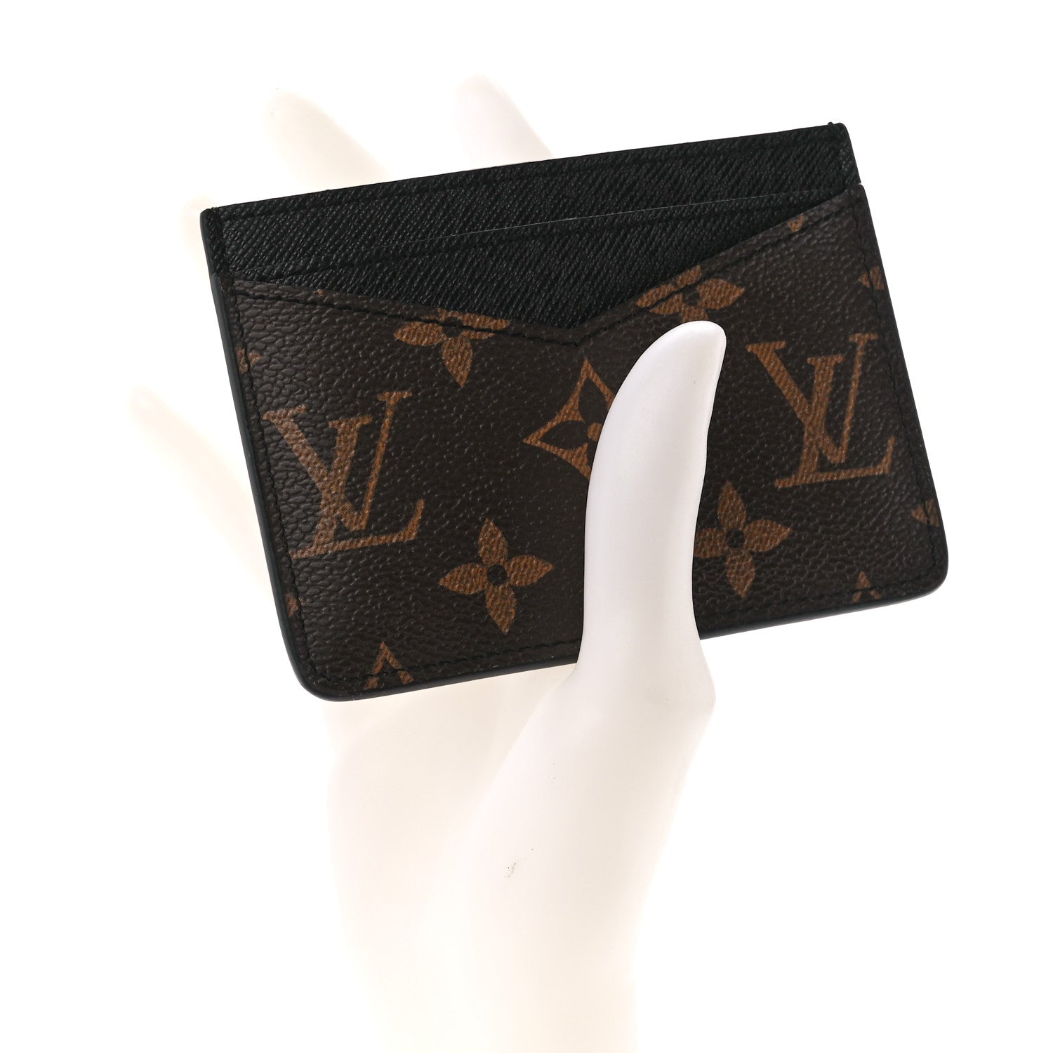 Louis Vuitton Monogram Macassar Neo Porte-Cartes Card Holder 2 of 10