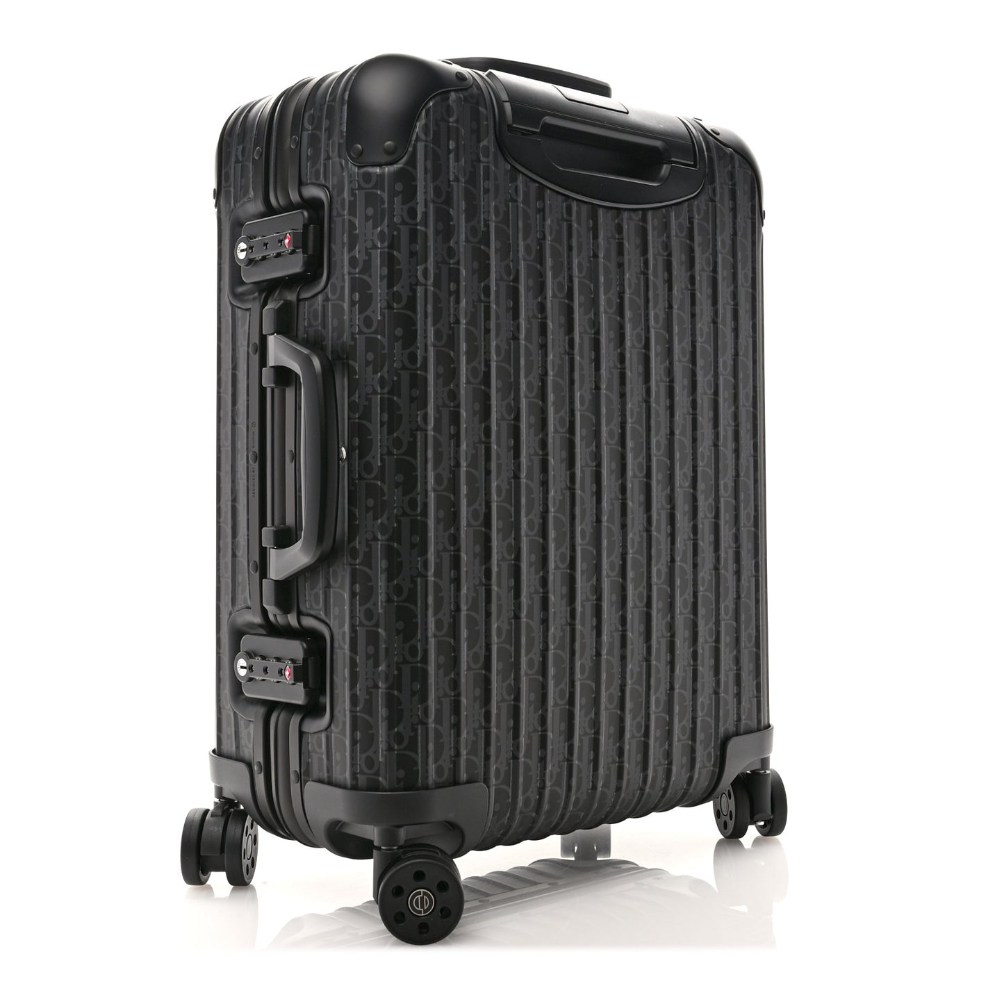 X RIMOWA Aluminum Gradient Original Cabin Luggage Black