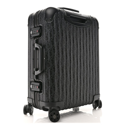 Christian Dior X RIMOWA Aluminum Gradient Original Cabin Luggage Black 2 of 8