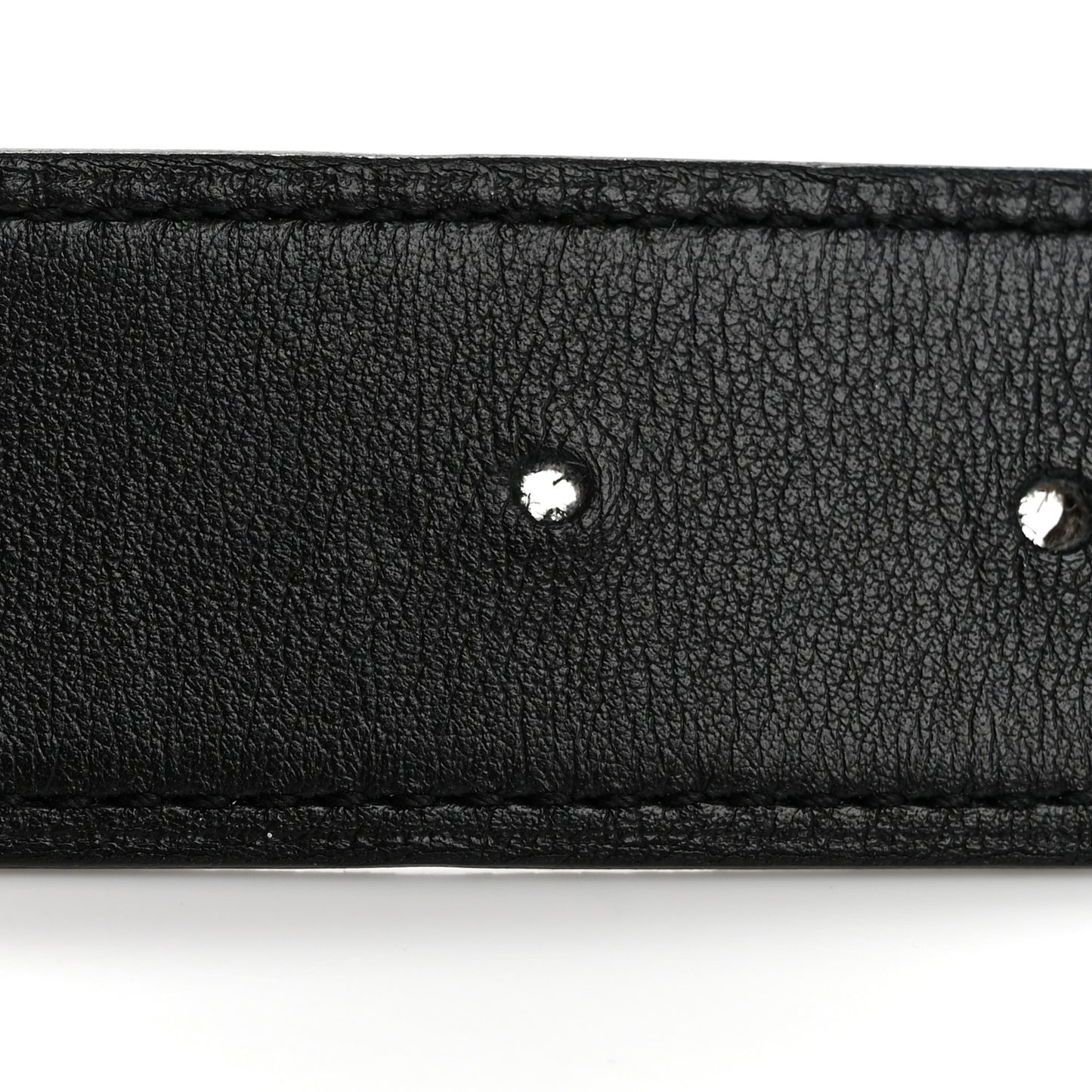 Swift Epsom 24mm Belt Strap 95 Black Etoupe