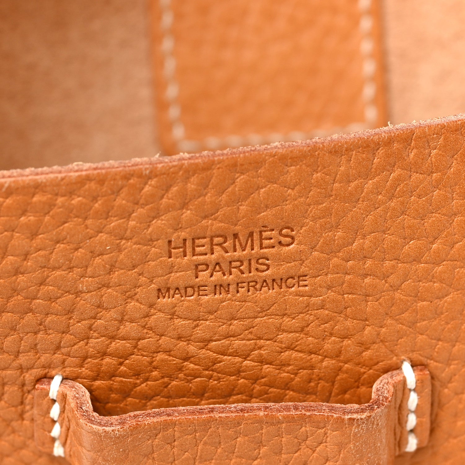 Hermes Vache Naturelle Grainee Evelyne 29 PM Natural Sable 6 of 9
