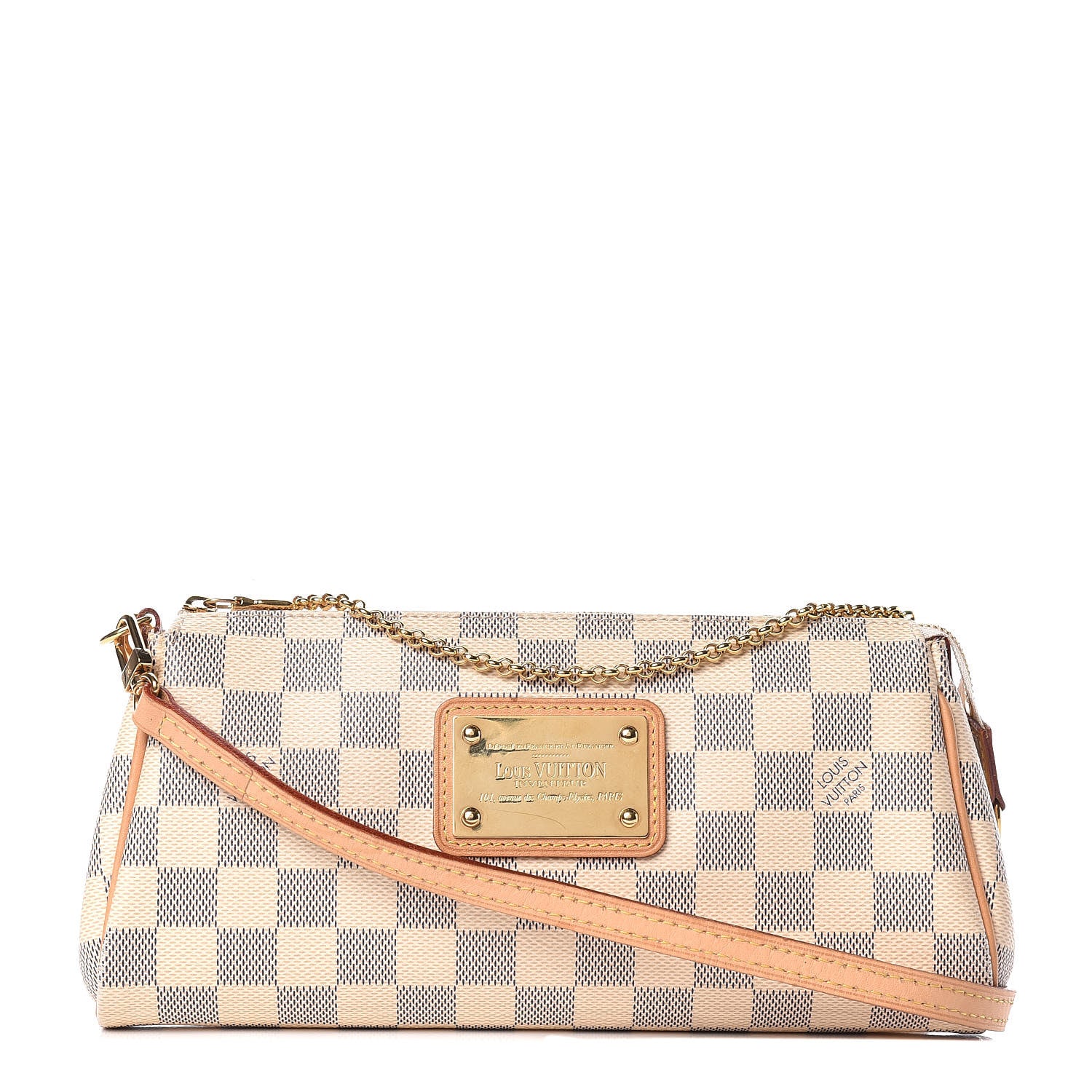 Louis Vuitton Damier Azur Eva Clutch 1 of 10