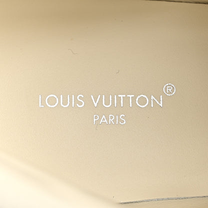 Louis Vuitton Calfskin Suede Territory Flat Ranger Boots 37.5 White 7 of 12