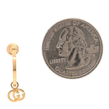 Gucci 18K Yellow Gold Running G Single Clip On Earring 2 of 4