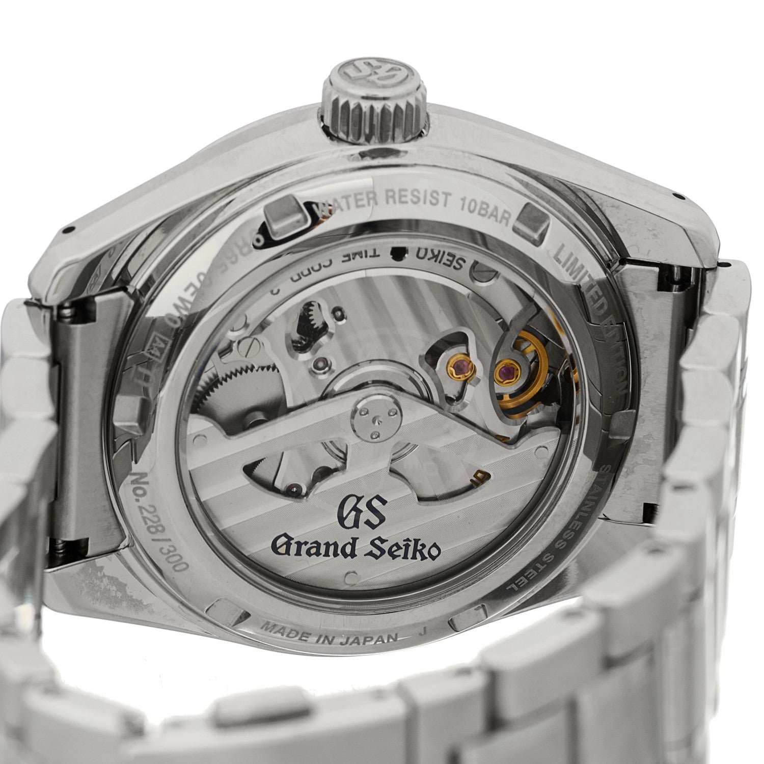 Grand Seiko Stainless Steel 40mm Heritage Collection Automatic Watch Pink SBGA509G 4 of 5