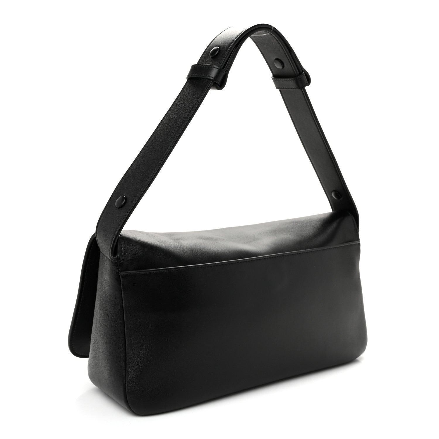 Chanel Lambskin CC Maxi Messenger Bag Black 3 of 10