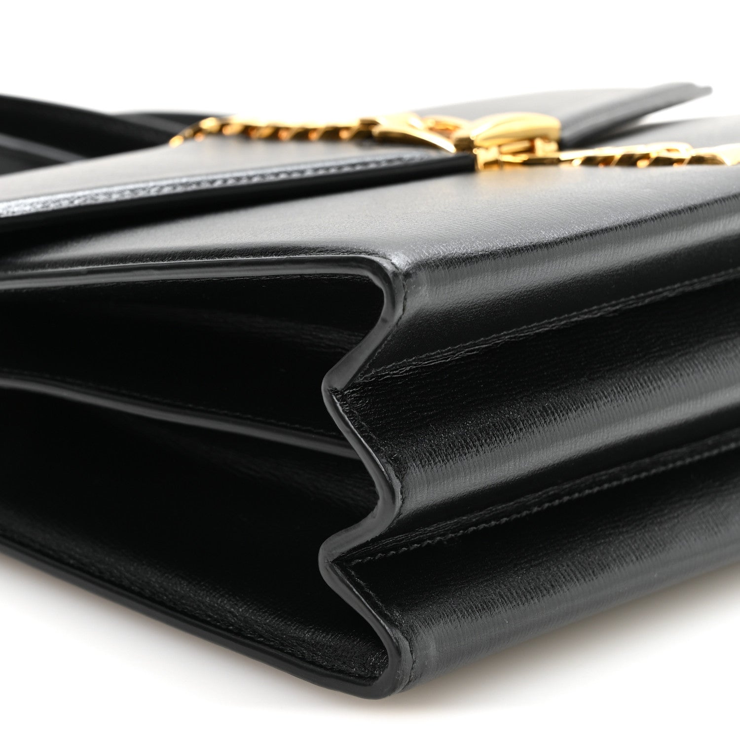 Gucci Azalea Calfskin Small Sylvie 1969 Top Handle Bag Black 9 of 10