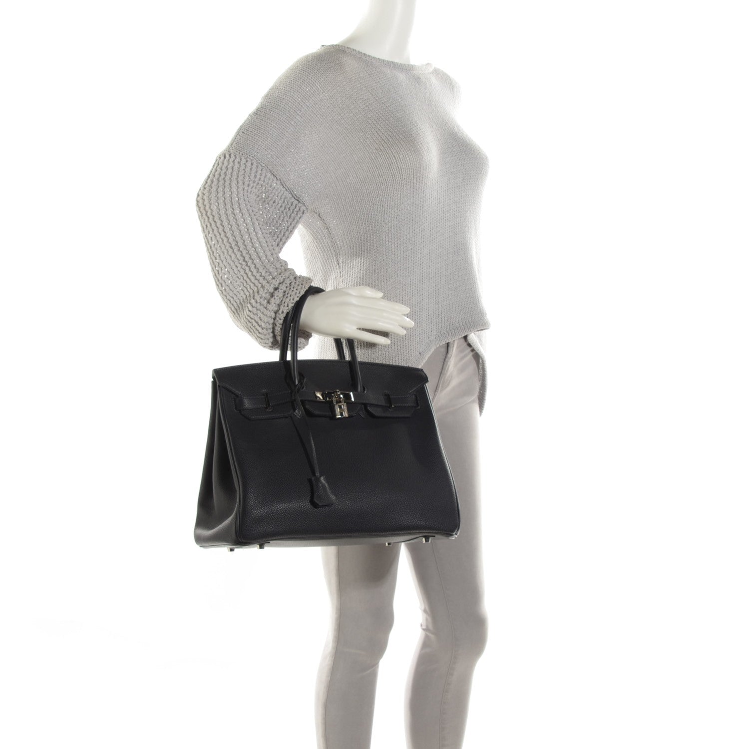 Hermes Togo Birkin 35 Indigo 8 of 15