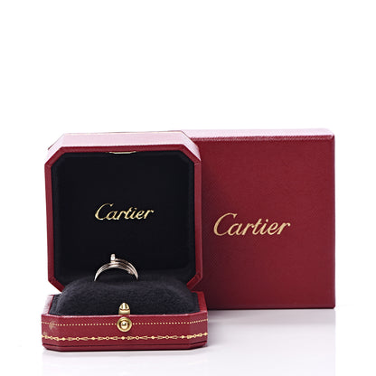Cartier 18K Pink Gold Diamond Double Juste Un Clou Ring 51 5.75 7 of 7