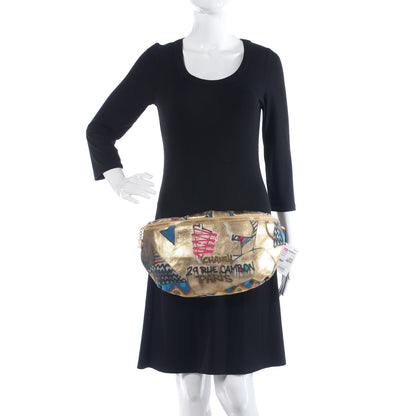Chanel Graffiti Printed Canvas Street Spirit Waist Belt Bag Multicolor 2 of 9