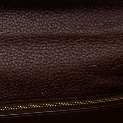 Hermes Taurillon Clemence Kelly Retourne 28 Havane 10 of 13