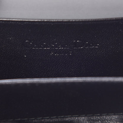 Christian Dior Lambskin Cannage Mini Lady Dior Zip Portemonnaie Black 6 of 9