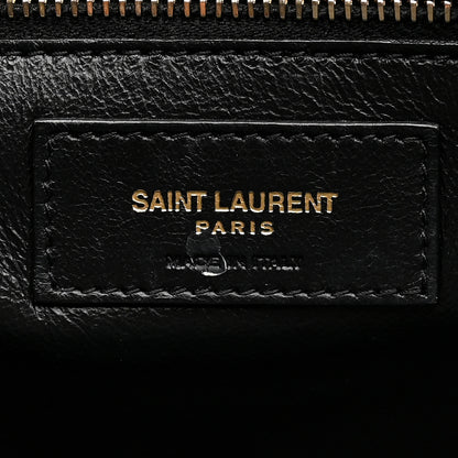 Saint Laurent Lambskin Quilted Monogram Gaby Chain Bag Black 7 of 17