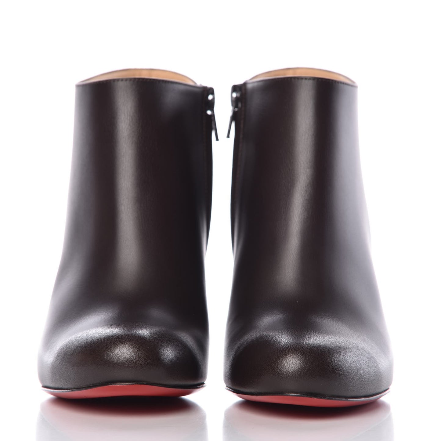 Calfskin Belle 85 Ankle Boots 36.5 Black