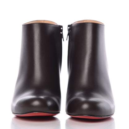 Christian Louboutin Calfskin Belle 85 Ankle Boots 36.5 Black 2 of 11