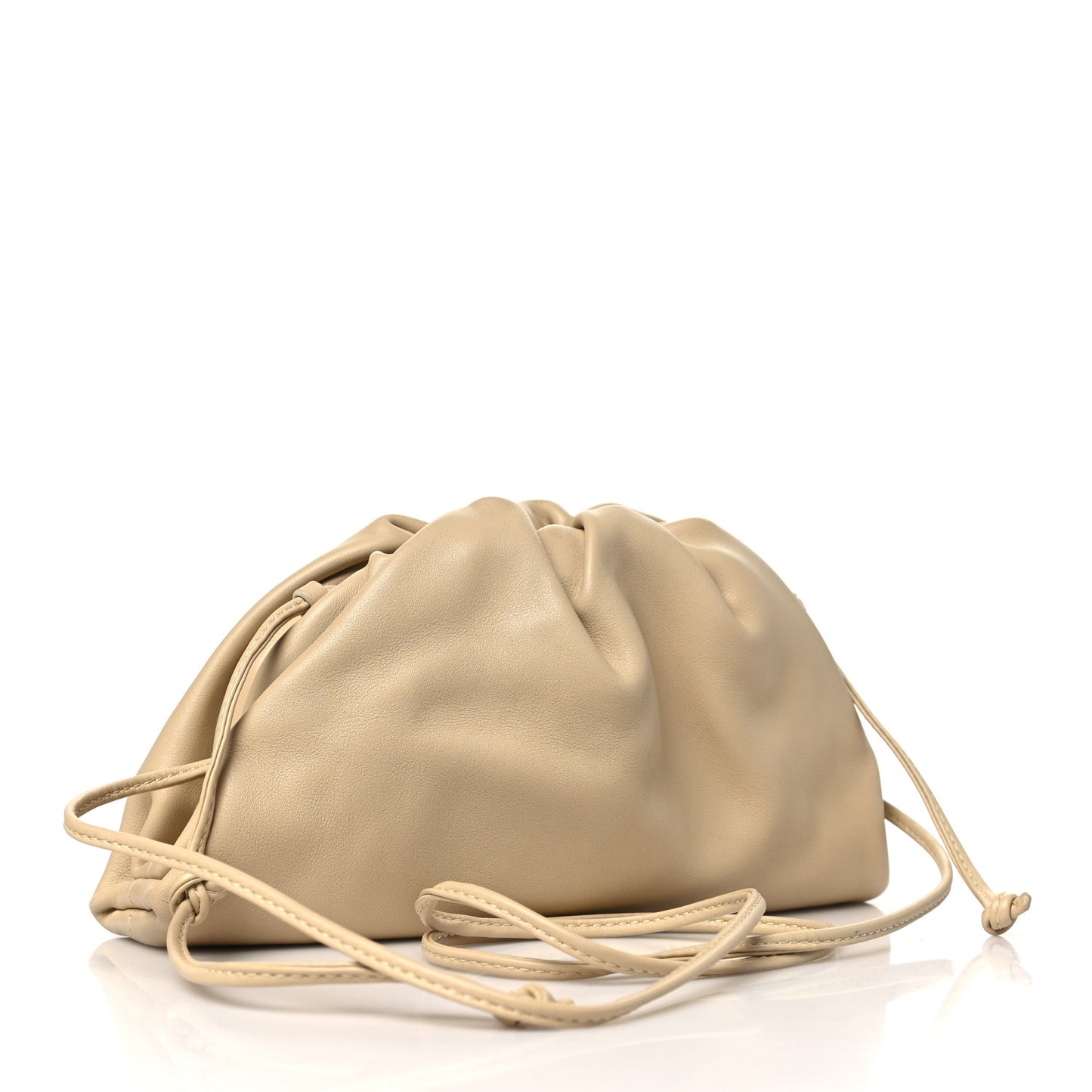 Butter Calfskin The Mini Pouch Porridge