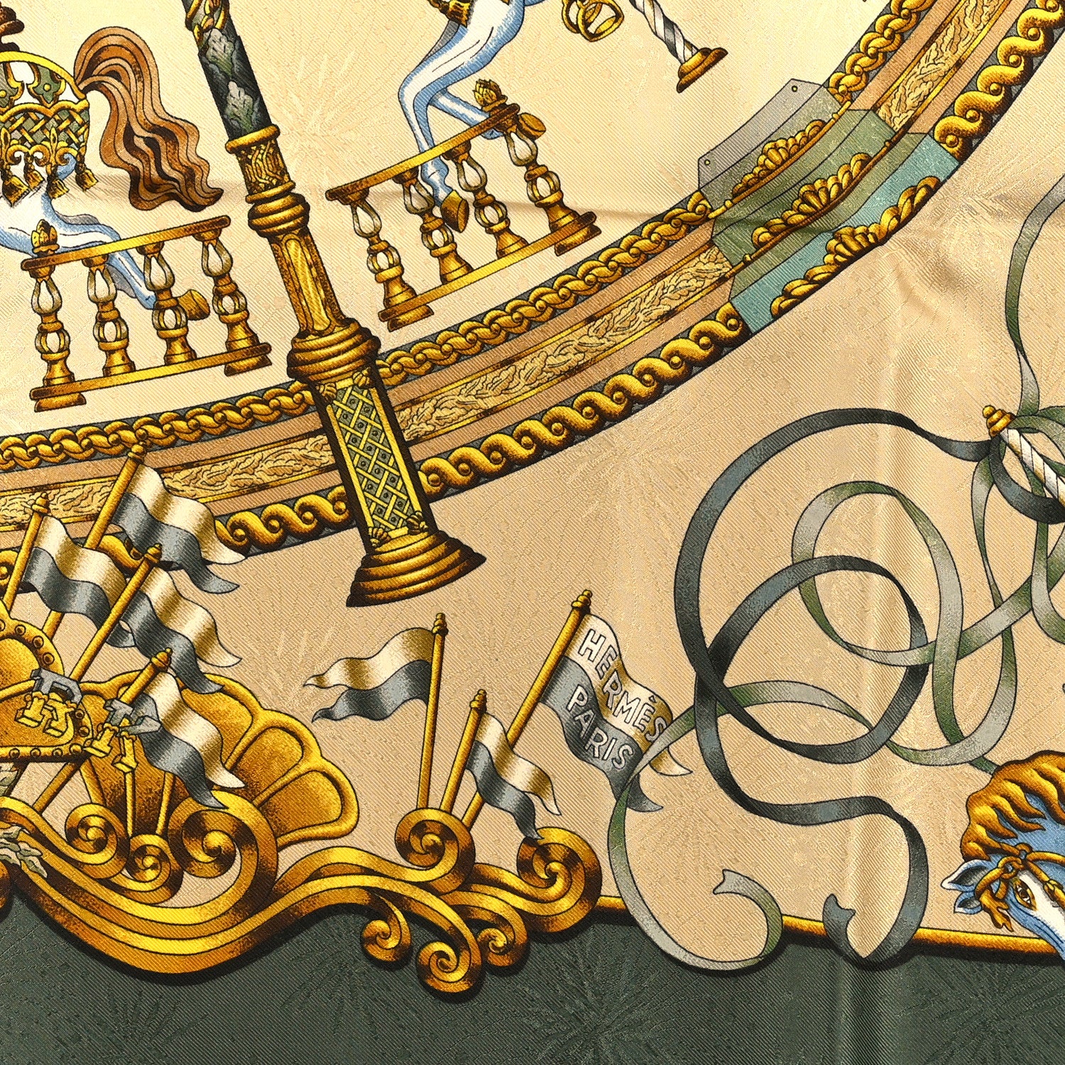 Hermes Silk Luna Park Scarf 90 2 of 3