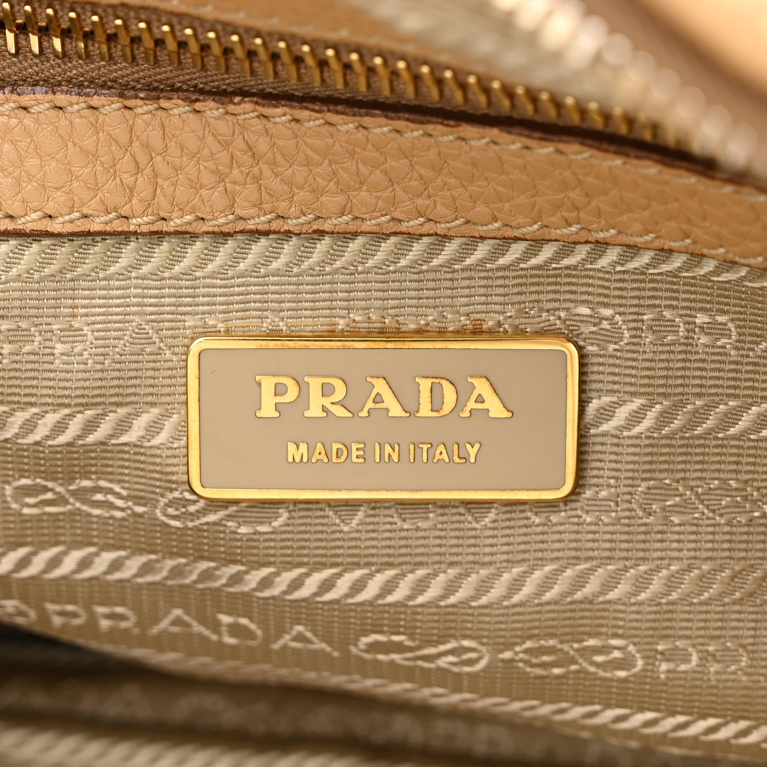 Prada Vitello Daino Hobo Sughero 6 of 17