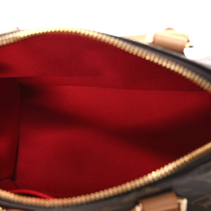 Louis Vuitton Monogram Speedy Bandouliere 20 Black 5 of 10