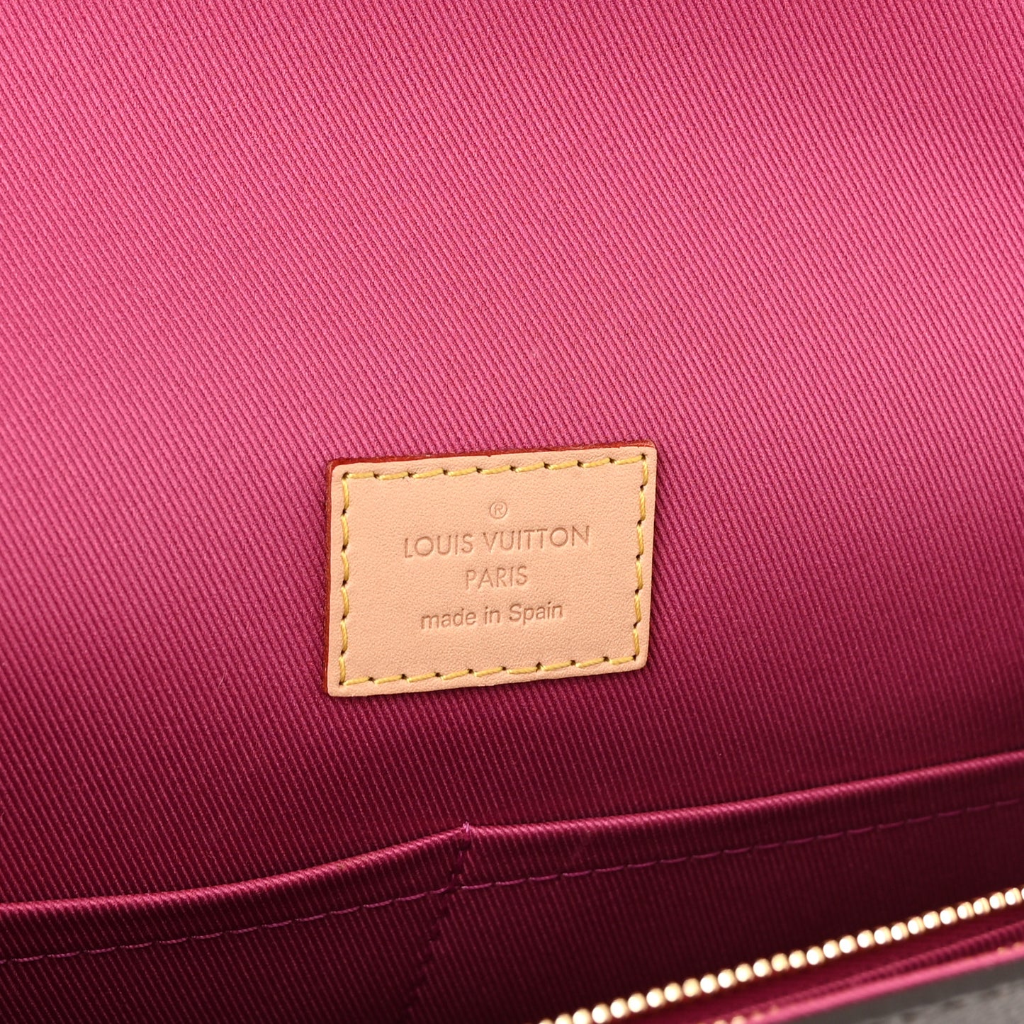Monogram Cluny BB Bordeaux Fuchsia