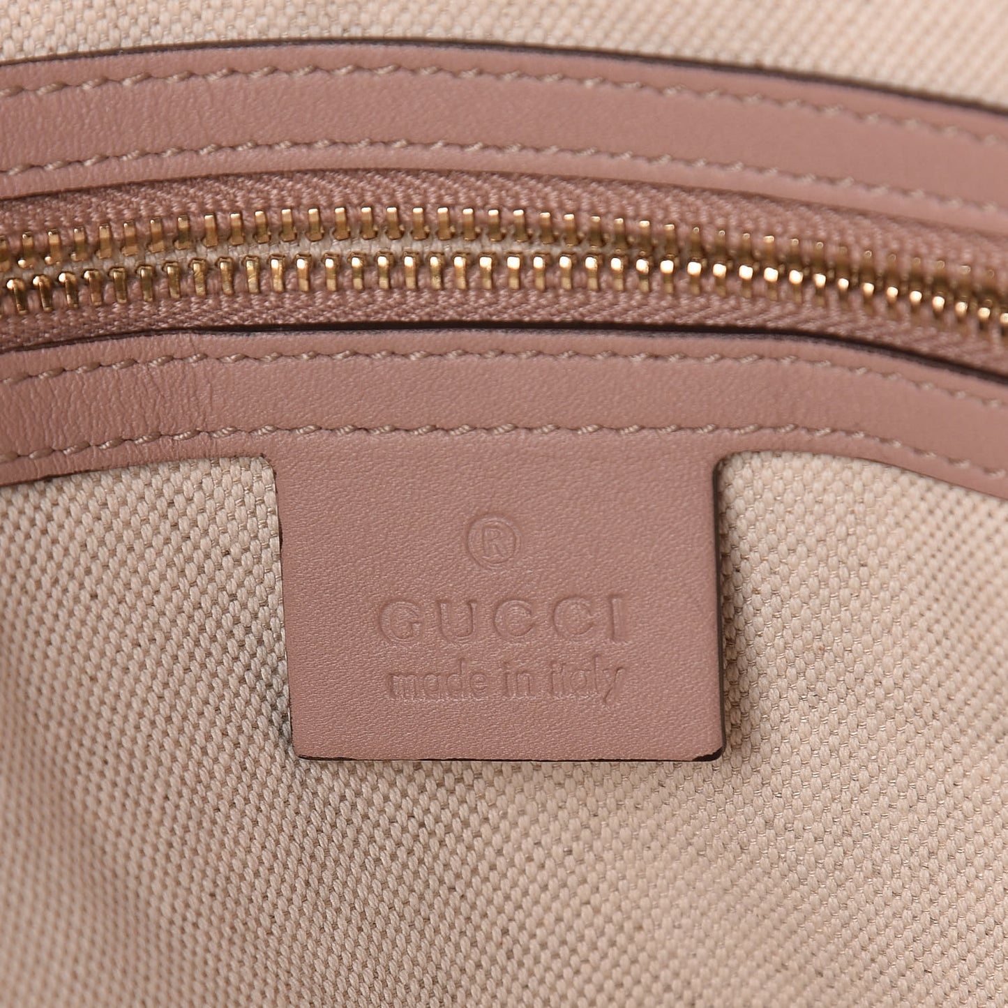 Guccissima Medium Bree Shoulder Bag Light Pink