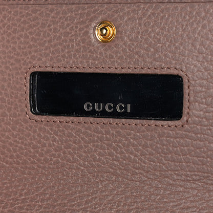 Gucci Dollar Calfskin Petite GG Marmont Wallet Chain Bag Porcelain Rose 8 of 14