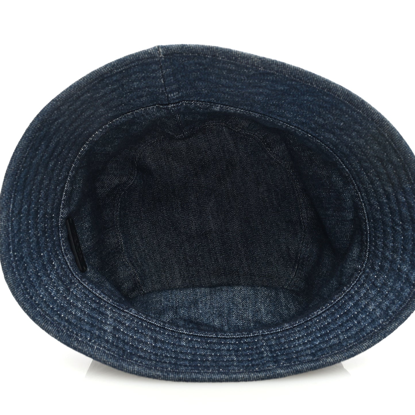 Denim Re-Nylon Reversible Bucket Hat Blue Black