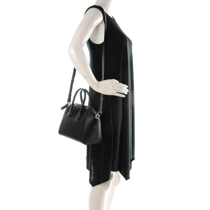 Givenchy Sugar Goatskin Mini Antigona Black 2 of 7