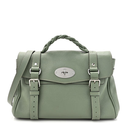Mulberry Smooth Calfskin Medium Alexa Pavement Cambridge Green 1 of 10