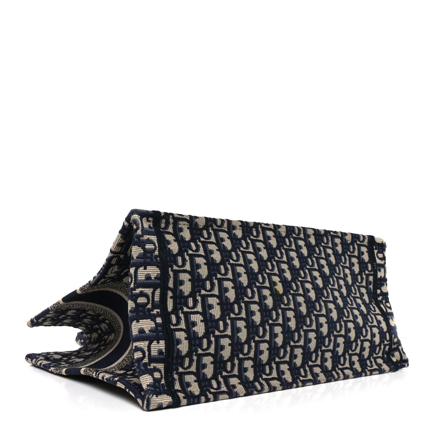 Christian Dior Oblique Medium Book Tote Blue Multicolor 4 of 13