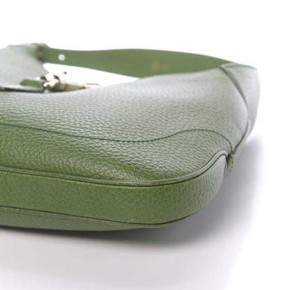 Gucci Soft Grained Calfskin Jackie O Hobo Green 9 of 10