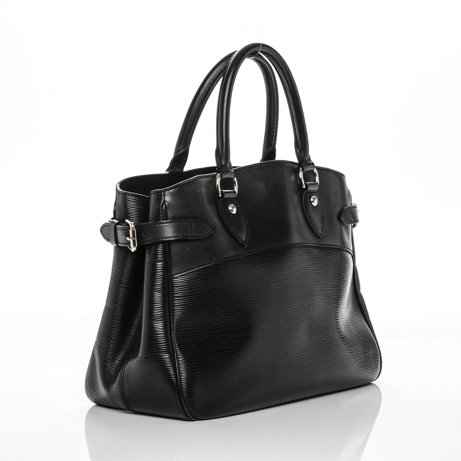 Louis Vuitton Epi Passy PM Black 3 of 10