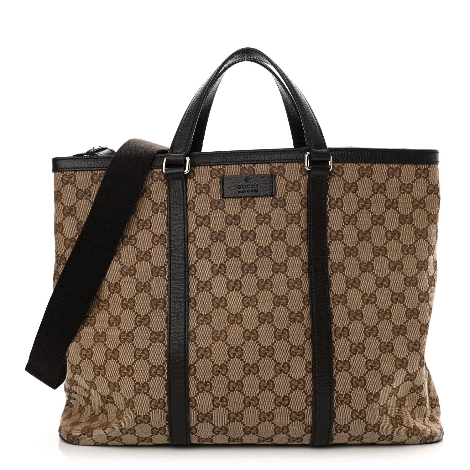 Gucci GG Monogram Large Joy Tote Bag Dark Brown 1 of 13