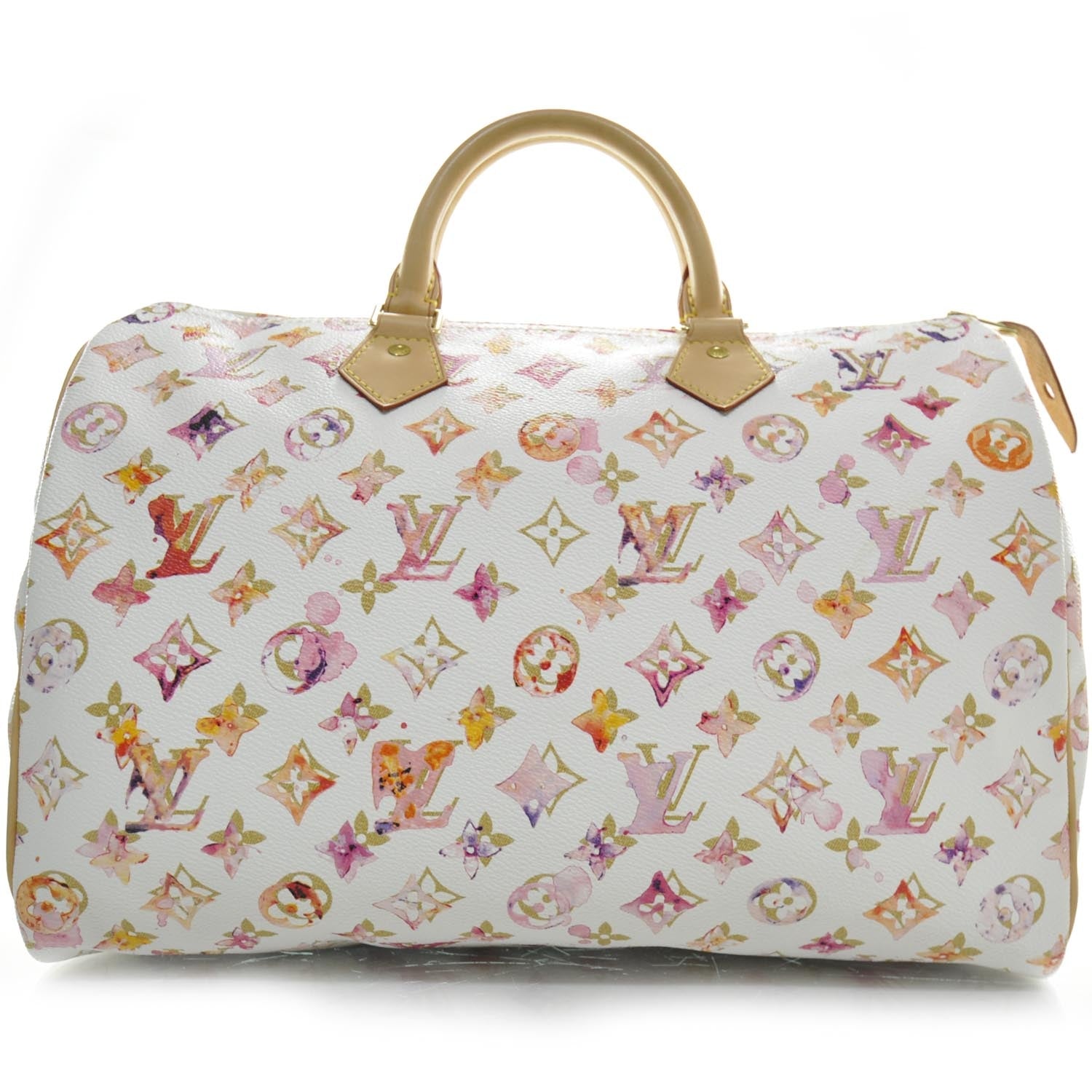 Louis Vuitton Watercolor Aquarelle Speedy 35 White 1 of 8