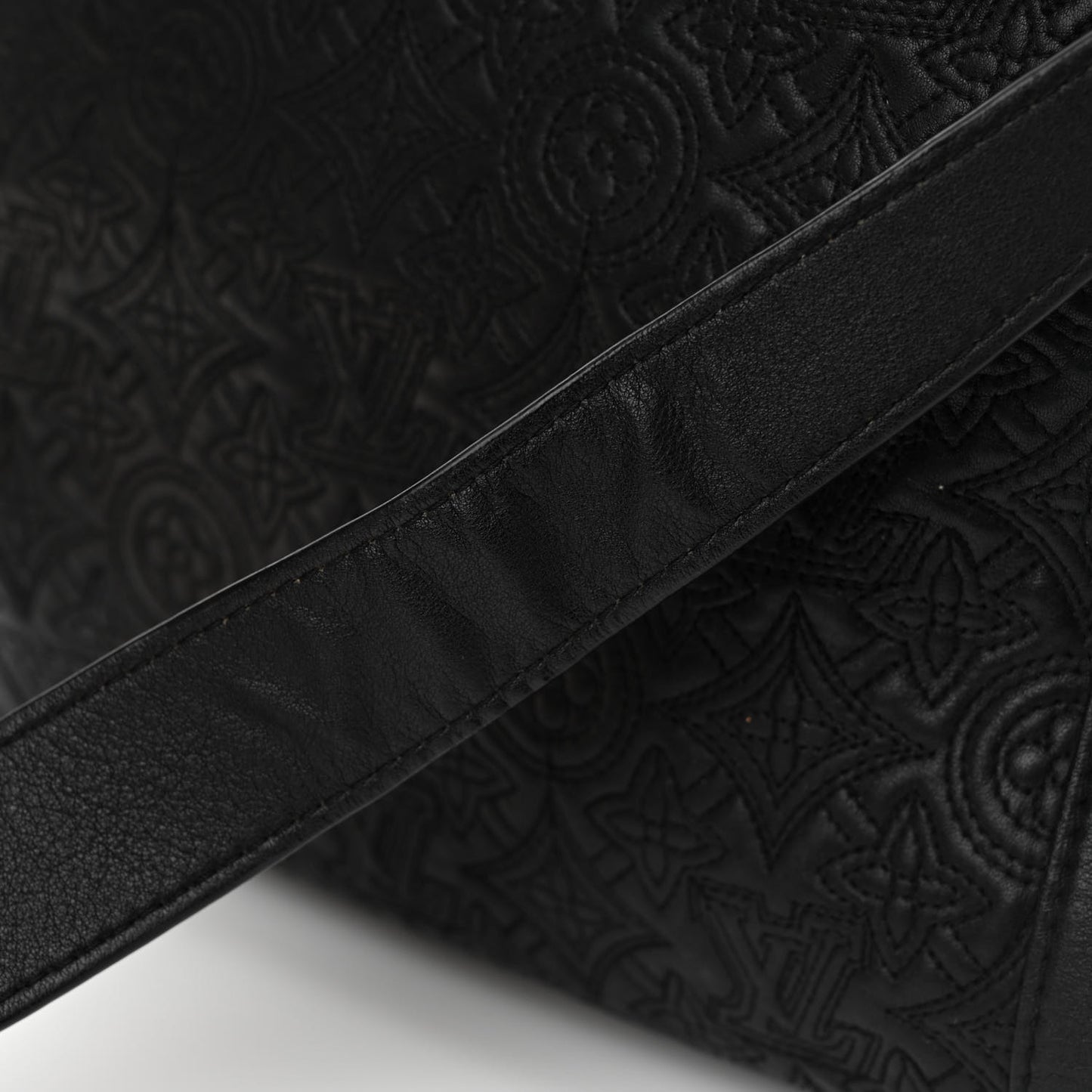Monogram Lambskin Antheia Ixia PM Black