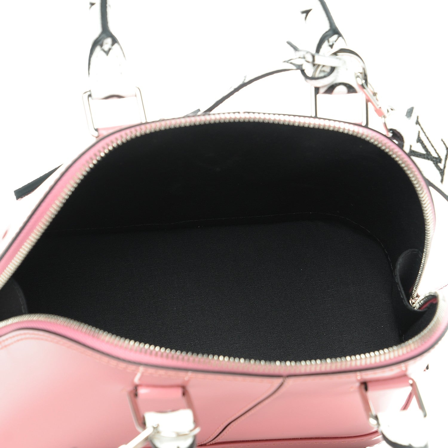 Louis Vuitton Patent Monogram Alma BB Rose Blush 6 of 8