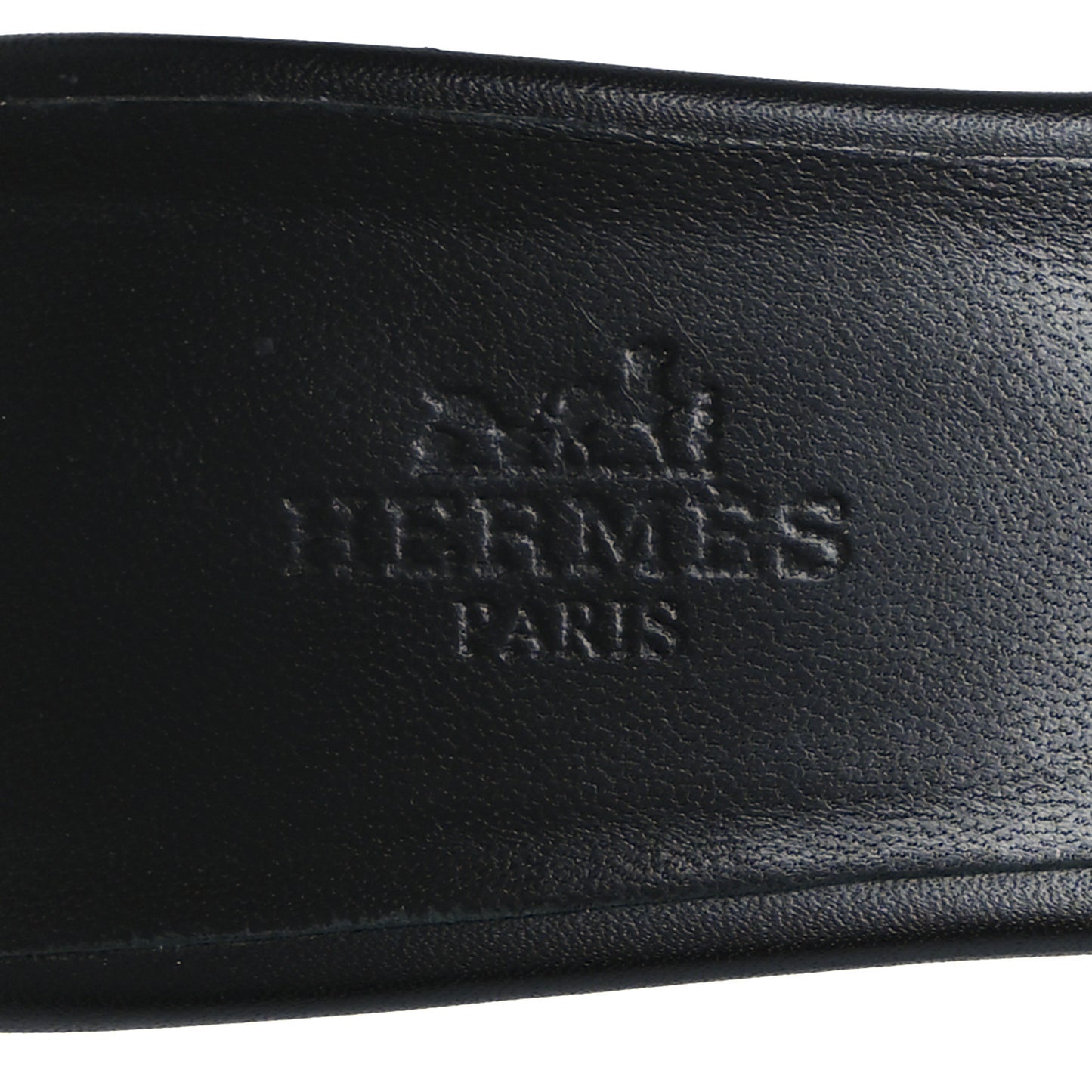 Calfskin Gigi 50 Sandals 36.5 Black