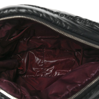 Chanel Nylon Small Coco Cocoon Messenger Bag Black 5 of 11