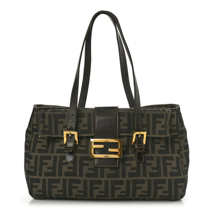 Fendi Zucca Small Handbag Tobacco 1 of 14