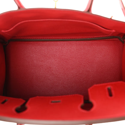 Hermes Epsom Birkin 30 Rouge Casaque 5 of 11