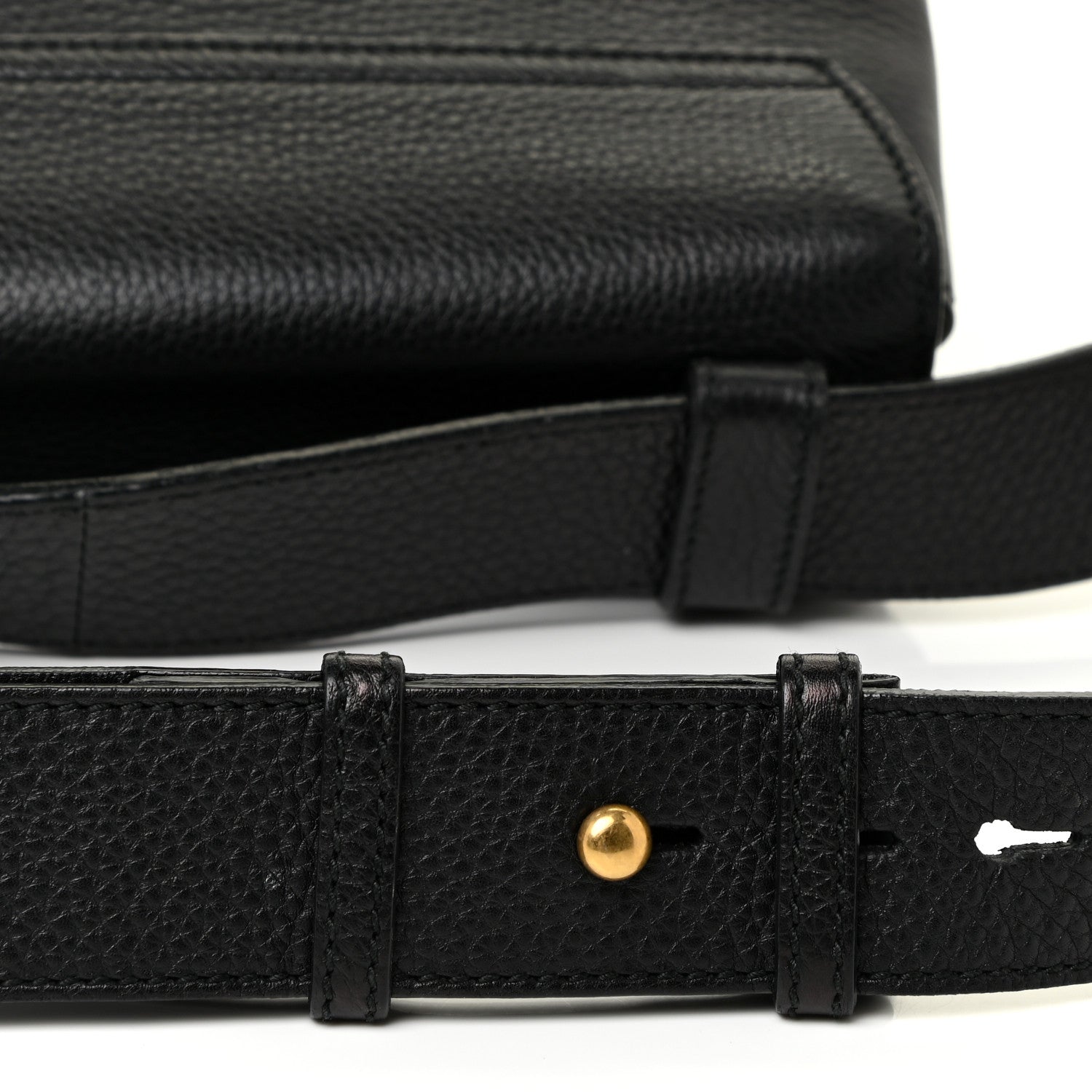 Gucci Cellarius Calfskin GG Marmont Shoulder Bag Black 14 of 19