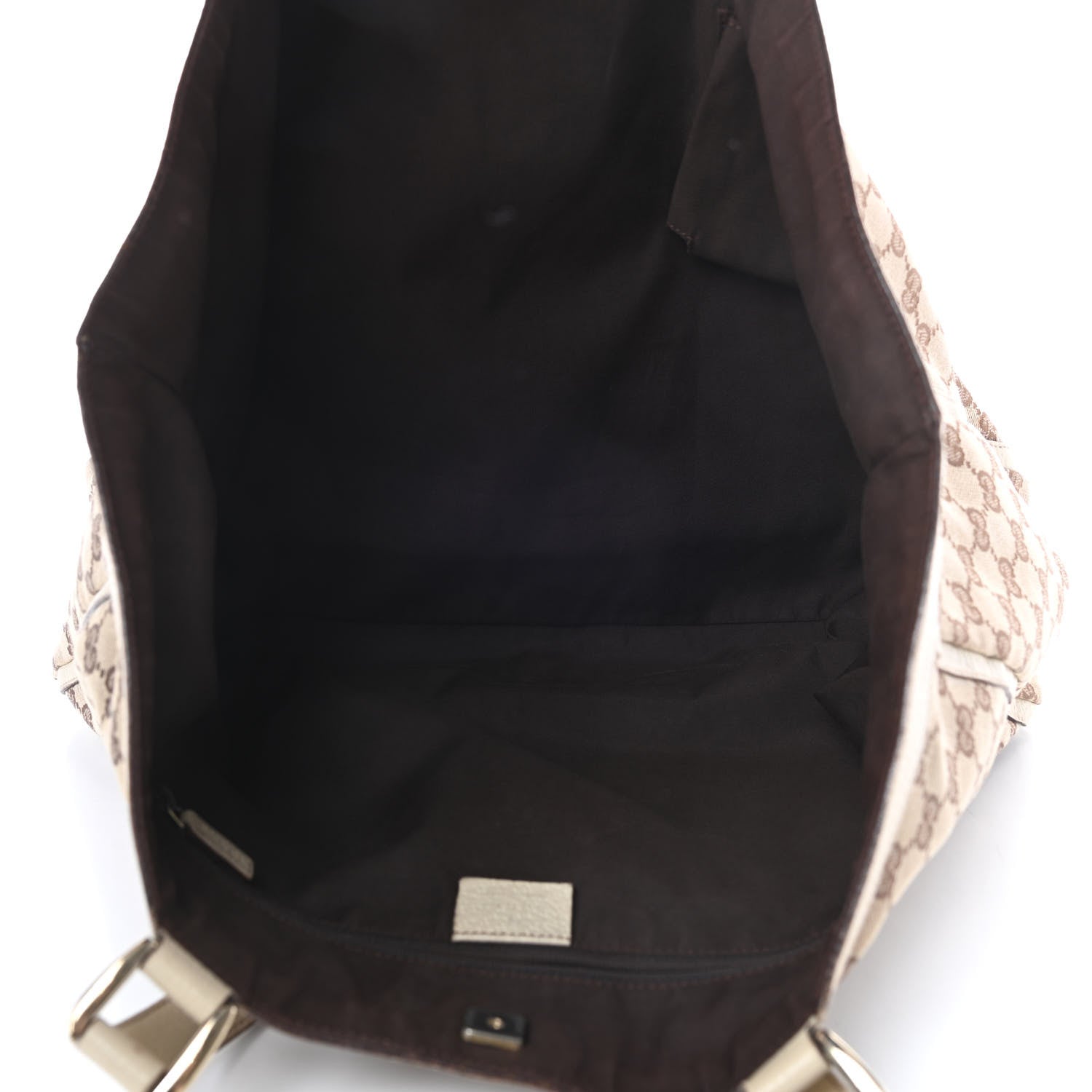 Gucci Monogram Large Abbey Tote Off White 5 of 19