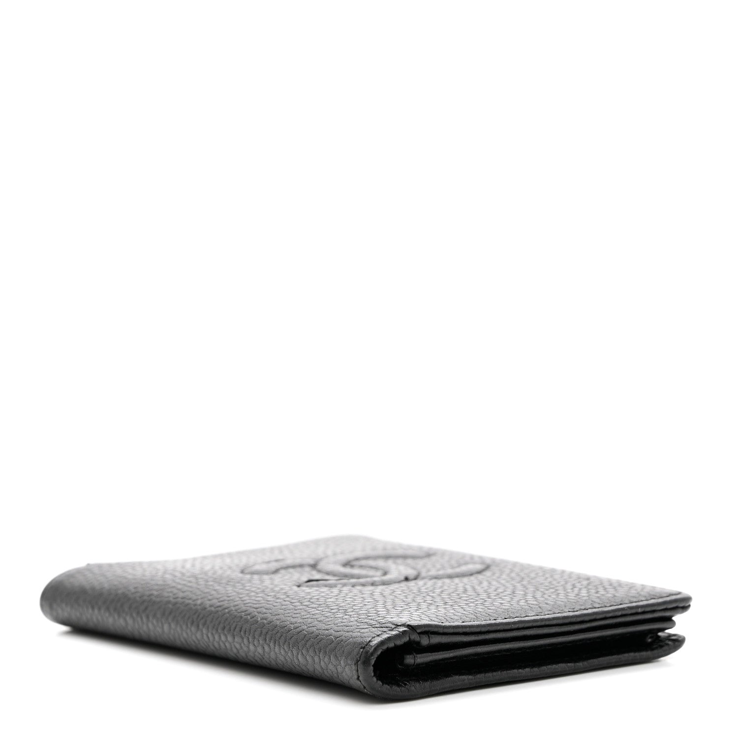 Chanel Caviar Timeless CC Card Holder Wallet Black 4 of 8