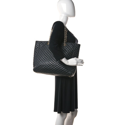 Dolce & Gabbana Calfskin Quilted Tote Black 2 of 20