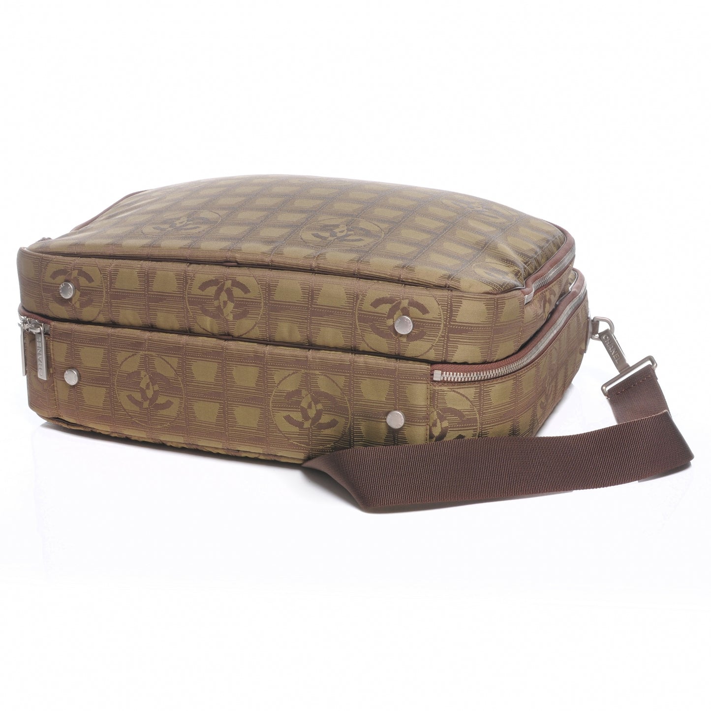 Nylon Travel Laptop Briefcase Bag Green