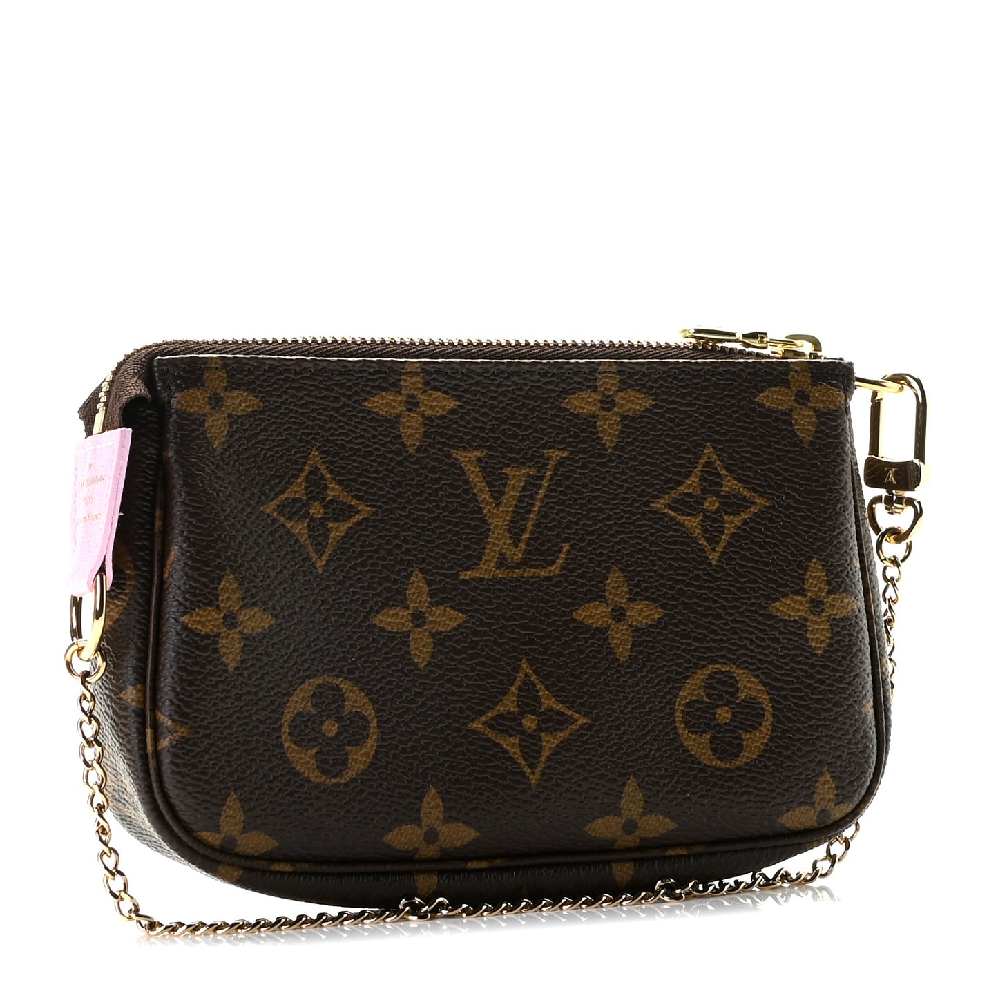 Monogram 2021 Christmas Animation Japanese Garden Mini Pochette Accessories Wisteria Pink